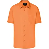 Herren Business Hemd kurzarm "JN644" - 3XL - Orange