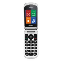 BRONDI STONEPIUBIANCO Klapphandy Flip QB 2.4 Dual SIM BT 1.3MP LED Weiß