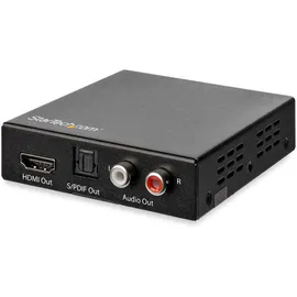 Startech StarTech.com HDMI Audio Extractor 4K 60Hz HDMI Audio Sound Splitter, HDR SPDIF Toslink Optisches Audio)