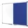 Bi-Office Whiteboard-Pinnwand MAYA KOMBI 90,0 x 60,0 cm Textil blau