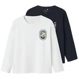 Name It Langarmshirt »NKMVICTOR 2P LS RLX TOP«