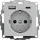 Gira USB-Steckdose 2-fach Grau
