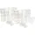 VBS Sortierbox 28 x 22 x 6,5 cm 2-tlg. Transparent