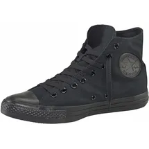 Converse Sneaker CONVERSE "CHUCK TAYLOR ALL STAR HI Unisex Mono", Damen, Gr. 44, schwarz (schwarz, monochrome), Textil, Schuhe Sneaker