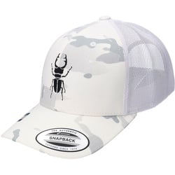 ArmyBug Statement Trucker Cap snow camo