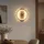 GLOBO LED-Wanduhr 35,0 cm H 35 cm weiß