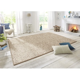 BT Carpet Teppich Wolly 2«, rechteckig, 603992-6 beige/braun 12 mm