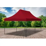 Faltpavillon Faltzelt Pavillon 3x6m Bordeaux Gartenzelt Klappzelt Wasserdicht