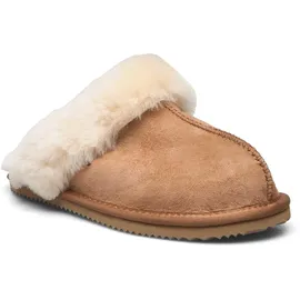 Rosemunde Sydney Shearling Reversed Slippers Cognac 40