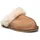 Rosemunde Sydney Shearling Reversed Slippers Cognac 40