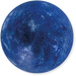 Einlage für Schmuckanhänger ENGELSRUFER "POWERFUL STONE, ERS-HEAL" Gr. XS, blau (blau, blau), Schmuck-Wechselteile, Damen, XS, Stein, Edelstein, Ø:11,7mm in Gr. XS