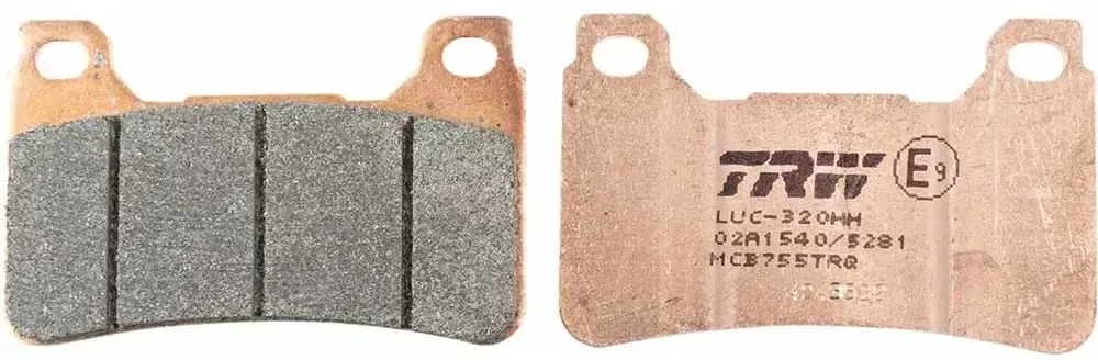 Trw Mcb 755 Sinterbremsbeläge - Gold / Silver - One Size