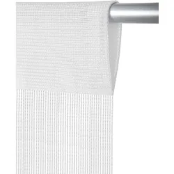 Arsvita Fadenvorhang Prince 300x250 cm weiß - schneeweiß
