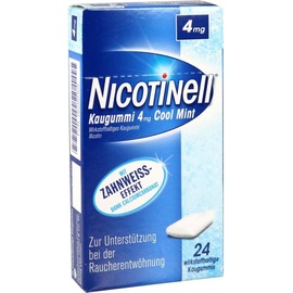 Nicotinell Cool Mint 4 mg Kaugummi 24 St.