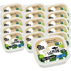 My Cat Bio Bio-Katzenfutter für Erwachsene mit Lachsgeschmack 16x100g