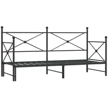 vidaXL Tagesbett 75 x 190 cm Schwarz