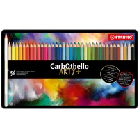 Pastellkreidestift - STABILO CarbOthello - 36er Metalletui mit 36 verschiedenen Farben