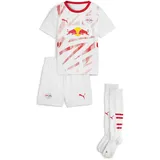 Puma RB Leipzig Heim-Minikit 2024/25 Kinder 01 - PUMA white/for all time red 110