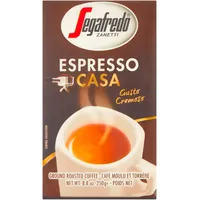 Segafredo Zanetti Espresso Casa Gerösteter Kaffee Gemahlen 250 G