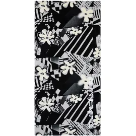 QUIKSILVER Badeponcho "Freshness", Herren, schwarz-weiß (schwarz momentum), Obermaterial: 100% Baumwolle., Hausmäntel