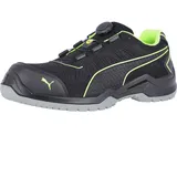 Puma Safety FUSE TC Green DISC Low S1P ESD SRC schwarz/grün, Größe 49