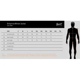 Brandit Textil Britannia Winter Jacket camel M