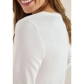 Cecil 3/4-Arm-Shirt Weiß XXL