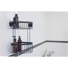 Wenko Classic Plus Black 2 Ablagen