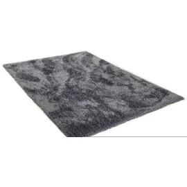 Tom Tailor Hochflorteppich 65 x 135 cm Grau