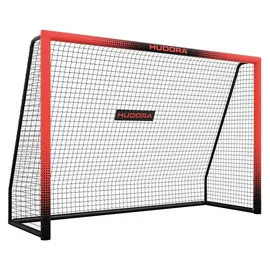 Hudora Fußballtor Pro Tect Rot 240 x 160 x 85 cm