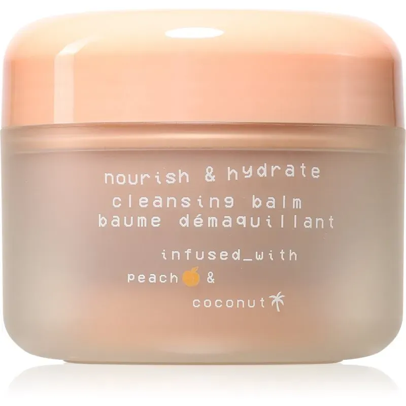 Glow Hub Nourish & Hydrate nährendes Reinigungsbalsam mit Pfirsich Extrakt 100 g