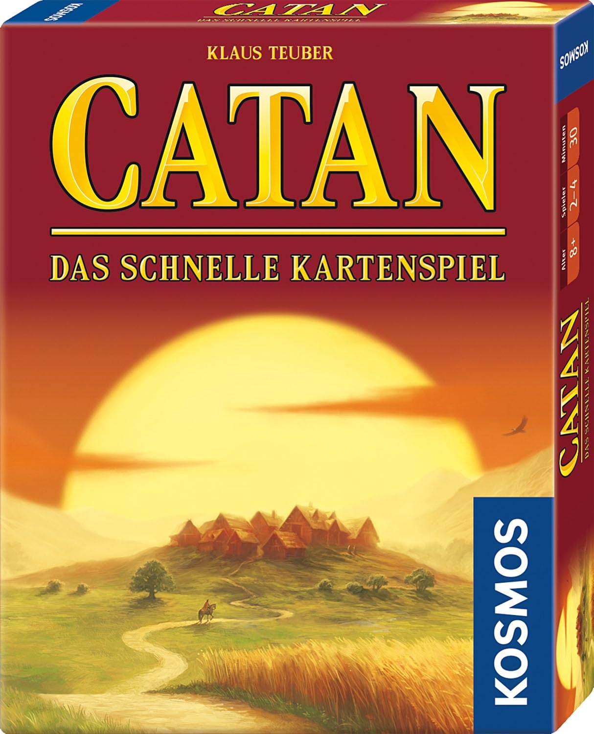 KOSMOS 740221 Catan - Das schnelle Kartenspiel für 2-4 Personen ab 10 Jahren, Siedler von Catan Kartenspiel