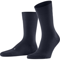 Falke Socken, Wollanteil, Rippbündchen, mittelhoch, für Herren, 6116 Space Blue