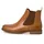 TAMARIS Chelseaboots TAMARIS, Damen, Gr. 36, braun (braun used), Kalbsleder, schimmernd, unifarben, Schuhe Chelseaboots, Businessschuh, Chelsea Boot im klassischen Look, schmale Form