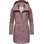 Ragwear Damen, Übergangsjacke leichte Jacke lang mit Kapuze Canny Mauve24 Gr. M - M