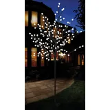 Bonetti LED Baum 120 cm Warmweiß Schwarz