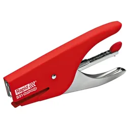 Rapid Heftzange S51Soft Grip Metall 12 Blatt rot