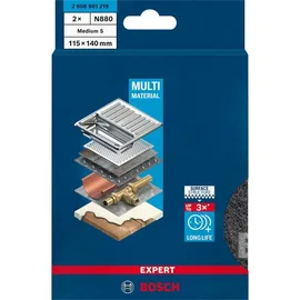 Bosch EXPERT N880 Schleifvlies 115 x 140 mm 2 St.