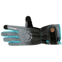 Gardena 11540-20 Gartenhandschuhe, Schwarz, Blau, Grau, M,