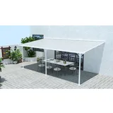 Westmann Terrassenüberdachung Bruce 617 - Weiß