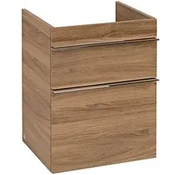 Villeroy und Boch Venticello Waschtisch-Unterschrank A92201RH 46,6x59x42,5cm, Griff Chrom, Kansas Oak