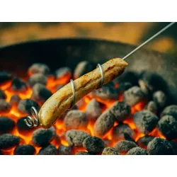Grillspieß für Würstchen 74 cm