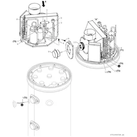 Bosch CS5001 DW200 C Warmwasser-Wärmepumpe 194 l