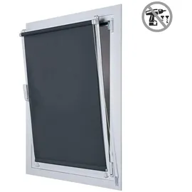 STORESDECO Verdunkelungsrollo 120 x 180 cm grau