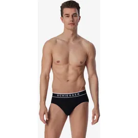 SCHIESSER Slip 9er Pack Blau / Schwarz XL