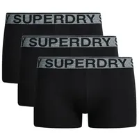 Superdry Boxershorts TRUNK TRIPLE PACK (Packung, 3-St) schwarz S