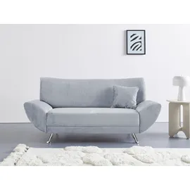 Home Affaire 2-Sitzer Saltare Kunstleder 174 x 78 x 82 cm Grau/Blau