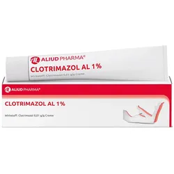 Clotrimazol AL 1% bei Fußpilz