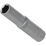 BRILLIANT TOOLS 1/4 Sechskant-Stecknuss, lange Ausführung, 10 mm