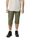 Columbia Herren Caprihose, Silver Ridge II Capri, Stone Green, 32